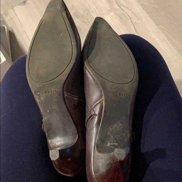 Leather Nine West booties - Picture 6 of 7